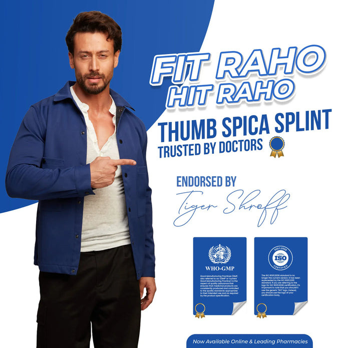 leeford thumb spica splint endorsed by tiger