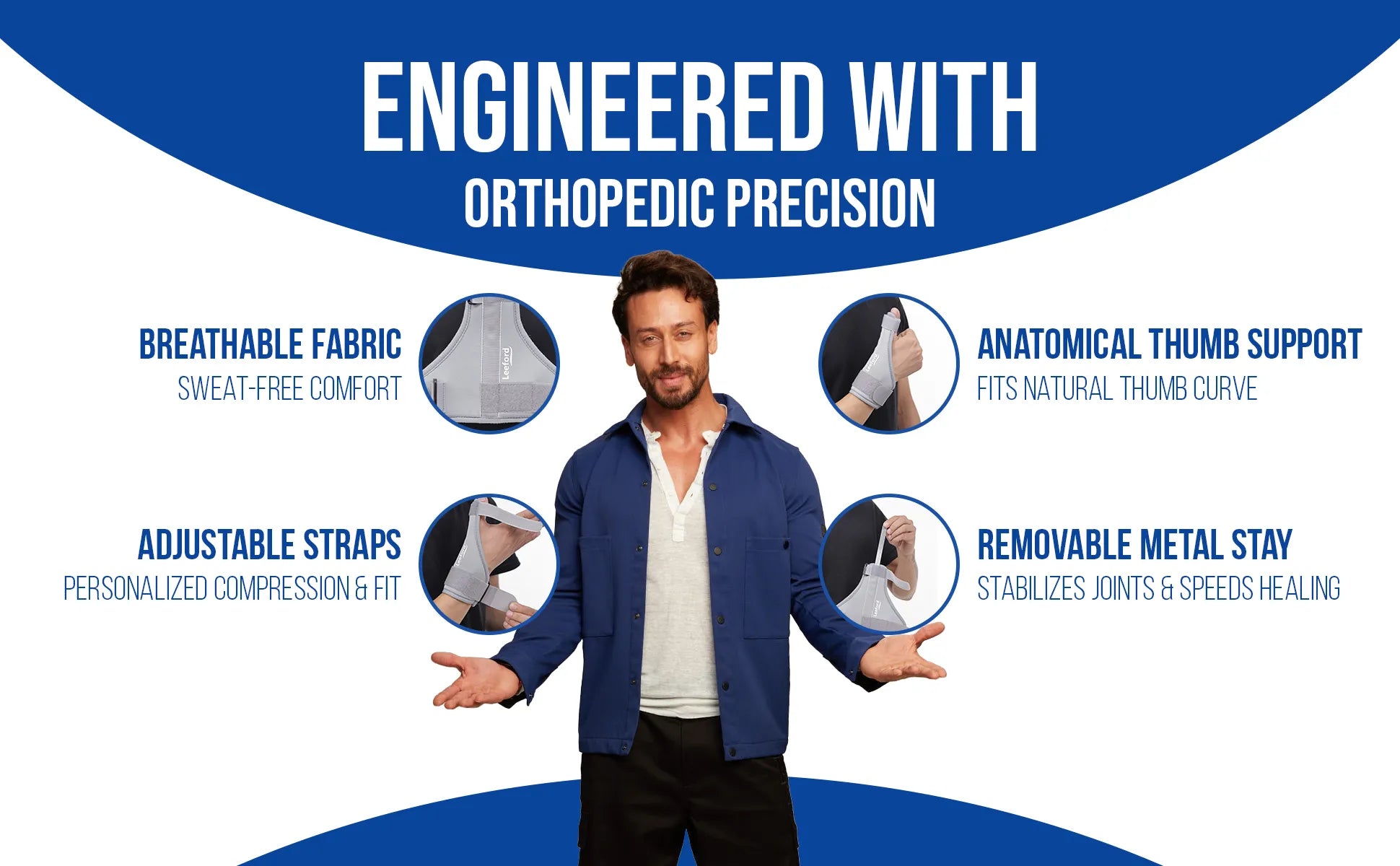 thumb spica splint engineered with orthopedic precision