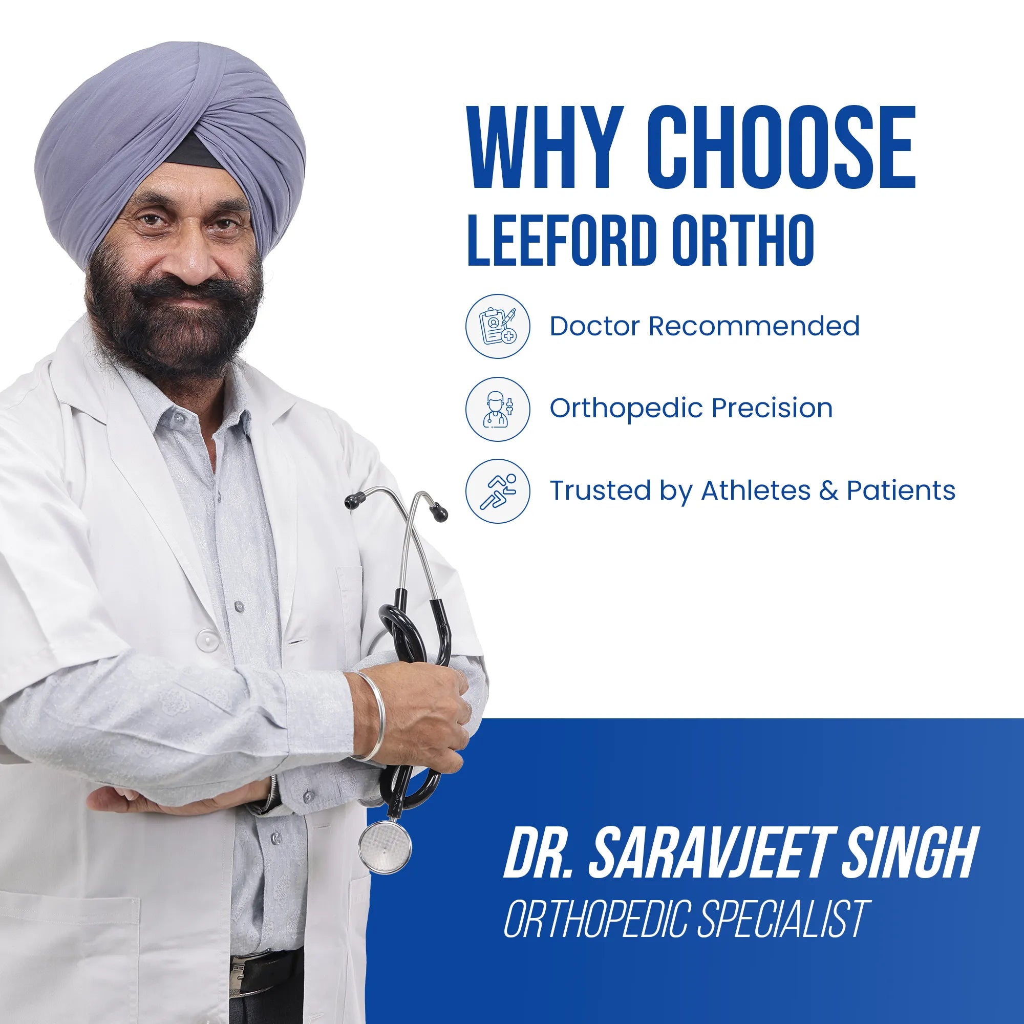 orthopedic specialist tells why to choose leeford ortho products