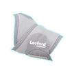 gray knee brace with Leeford branding on a white background